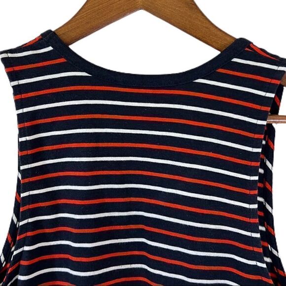 Madewell Red, White and Blue Highpoint Tank Dress. Size Small. Good Condition!! - Picture 5 of 10